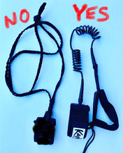 Load image into Gallery viewer, Kāohi Grip Leash™ - "Double Coil" - Wing, SUP, Surf Foil Leashes