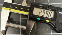 Load image into Gallery viewer, Hydrofoil wingscrews - jeu de 4 visses - tête fraisée M8 30 mm
