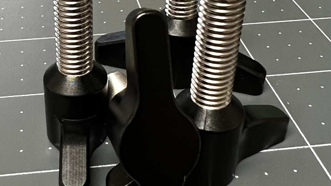 Hydrofoil wingscrews - jeu de 4 visses - tête fraisée M8 30 mm