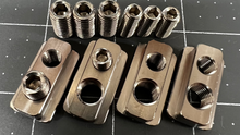 Load image into Gallery viewer, Hydrofoil wingscrews - Locking dual titanium track nut set x 4
